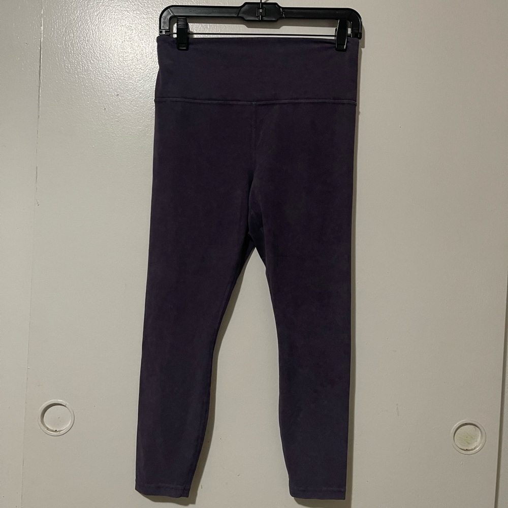 Athleta purple leggings size Medium